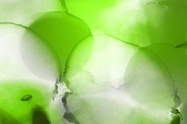 doku, arka plan yeşil mürekkep lekeleri