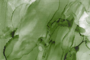 doku, arka plan yeşil mürekkep lekeleri