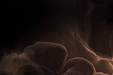 doku, arka plan kahverengi mürekkep lekeleri