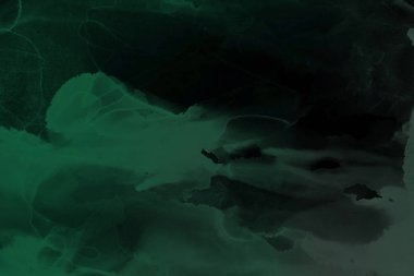 doku, arka plan yeşil mürekkep lekeleri