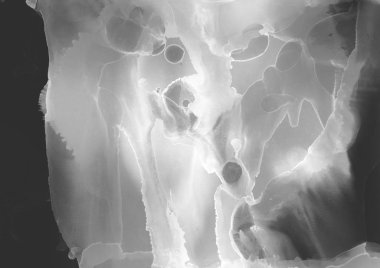 doku, arka plan yeşil mürekkep lekeleri