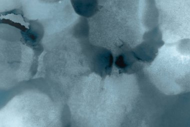 mavi mürekkep deseni lekeler, soyut arkaplan