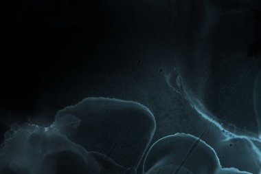 mavi mürekkep deseni lekeler, soyut arkaplan