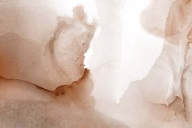 doku, arka plan kahverengi mürekkep lekeleri