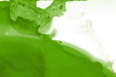 doku, arka plan yeşil mürekkep lekeleri