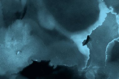 mavi mürekkep deseni lekeler, soyut arkaplan