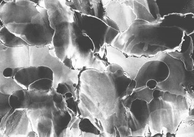 doku, arka plan yeşil mürekkep lekeleri