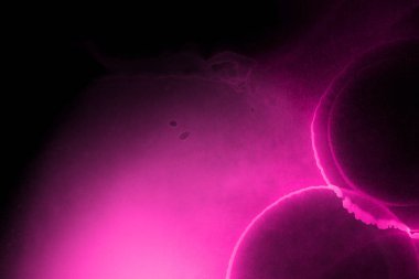 doku, arka plan mor mürekkep lekeleri