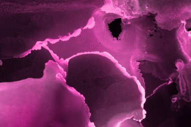 doku, arka plan mor mürekkep lekeleri