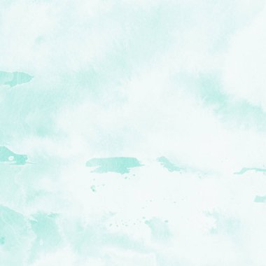 Turkuaz suluboya boya doku, arka plan