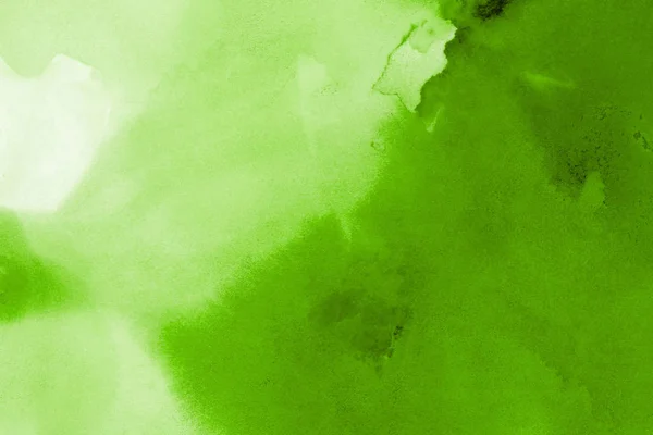 Tinta Verde Manchas Textura Fundo Abstrato — Fotografia de Stock