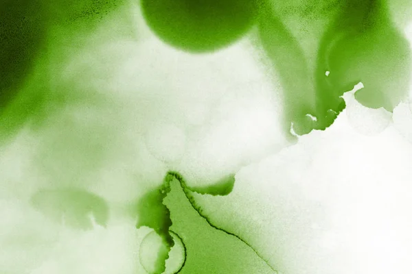 green ink stains texture, abstract background