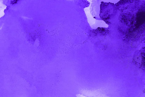 Macchia Inchiostro Viola Texture Sfondo Astratto — Foto Stock