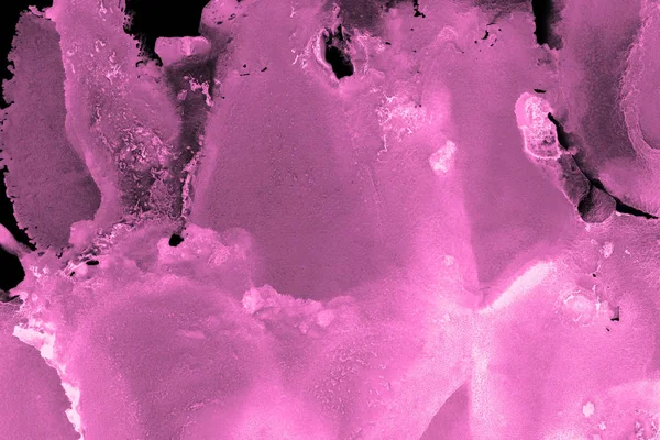 Tinta Violeta Manchas Textura Fundo Abstrato — Fotografia de Stock
