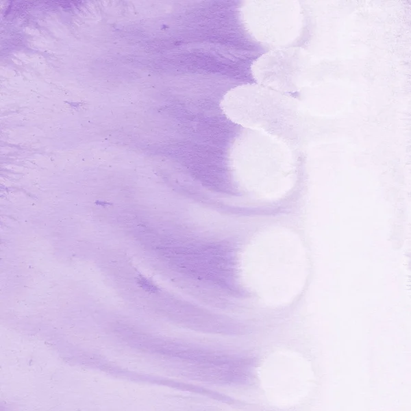 Fond Abstrait Violet Avec Texture Peinture Aquarelle — Photo