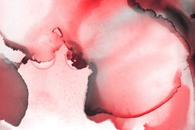 kırmızı mürekkep lekeleri doku, arka plan