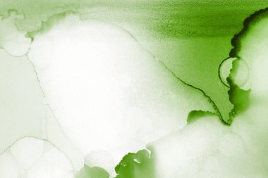 doku, arka plan yeşil mürekkep lekeleri