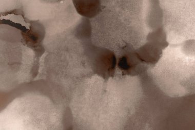 doku, arka plan kahverengi mürekkep lekeleri