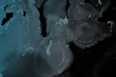 mavi mürekkep deseni lekeler, soyut arkaplan