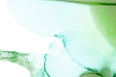 doku, arka plan yeşil mürekkep lekeleri