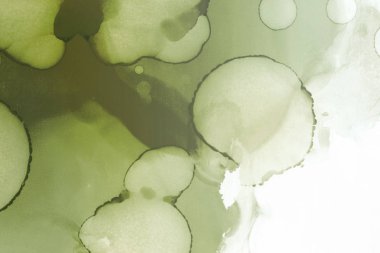 doku, arka plan yeşil mürekkep lekeleri