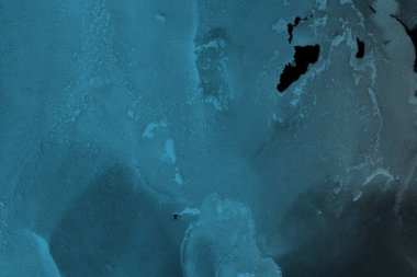 mavi mürekkep deseni lekeler, soyut arkaplan