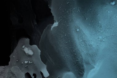 mavi mürekkep deseni lekeler, soyut arkaplan