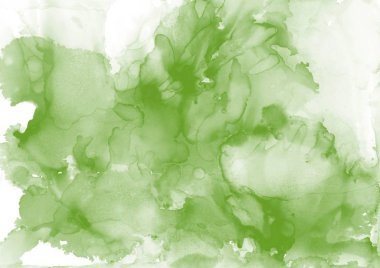 doku, arka plan yeşil mürekkep lekeleri