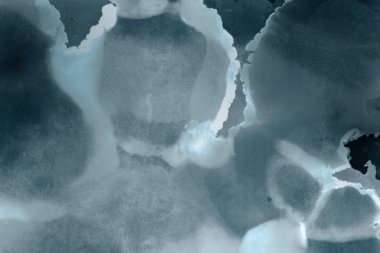 mavi mürekkep deseni lekeler, soyut arkaplan