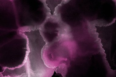 doku, arka plan mor mürekkep lekeleri