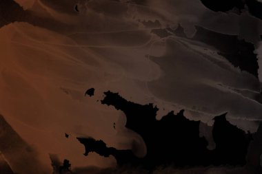 doku, arka plan kahverengi mürekkep lekeleri