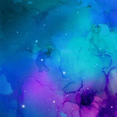 çok renkli mürekkep boşluk doku, arka plan