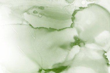 doku, arka plan yeşil mürekkep lekeleri