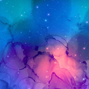 çok renkli mürekkep boşluk doku, arka plan