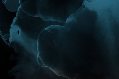 mavi mürekkep deseni lekeler, soyut arkaplan