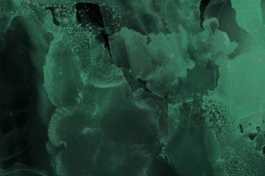 doku, arka plan yeşil mürekkep lekeleri