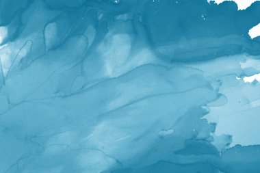 mavi mürekkep deseni lekeler, soyut arkaplan