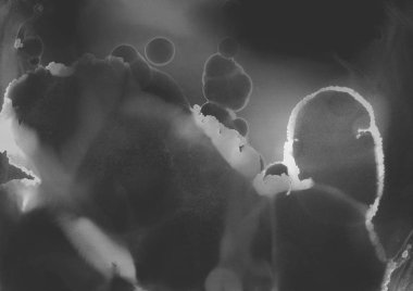 doku, arka plan yeşil mürekkep lekeleri