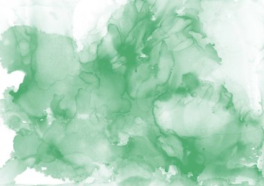 doku, arka plan yeşil mürekkep lekeleri