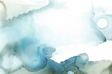 sulu boya boyama doku ile çok renkli arka plan