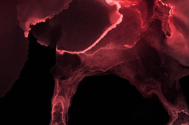 kırmızı mürekkep lekeleri doku, arka plan