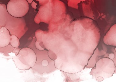 kırmızı mürekkep lekeleri doku, arka plan