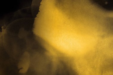 doku, arka plan sarı mürekkep lekeleri