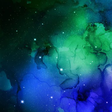 çok renkli mürekkep boşluk doku, arka plan