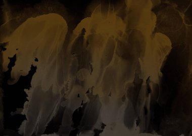 doku, arka plan yeşil mürekkep lekeleri