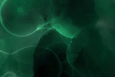 doku, arka plan yeşil mürekkep lekeleri