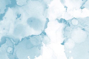 mavi mürekkep deseni lekeler, soyut arkaplan