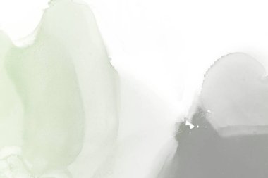 doku, arka plan yeşil mürekkep lekeleri