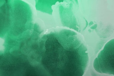 doku, arka plan yeşil mürekkep lekeleri