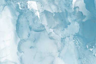 mavi mürekkep deseni lekeler, soyut arkaplan